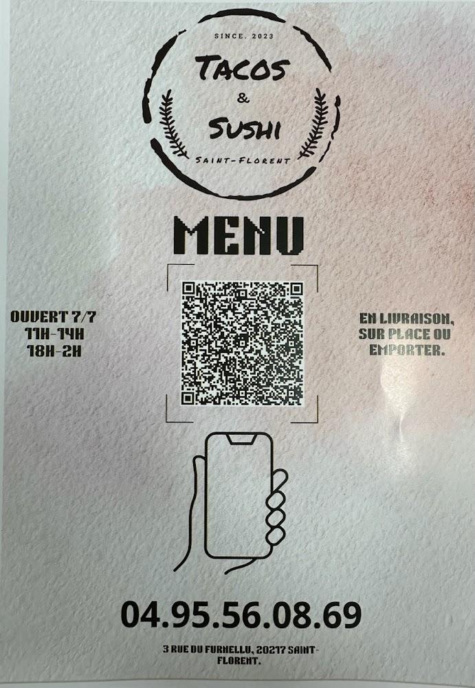 Tacos & Sushi Saint-Florent - Menu Image 4